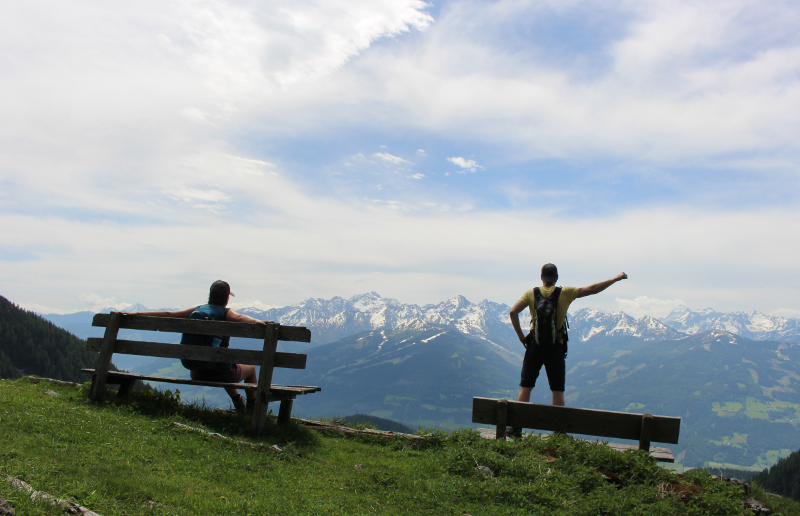 Vera wandert in der Steiermark