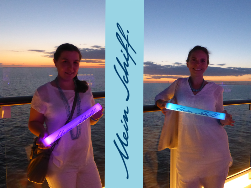Jana und Stefanie auf der Mein Schiff 5