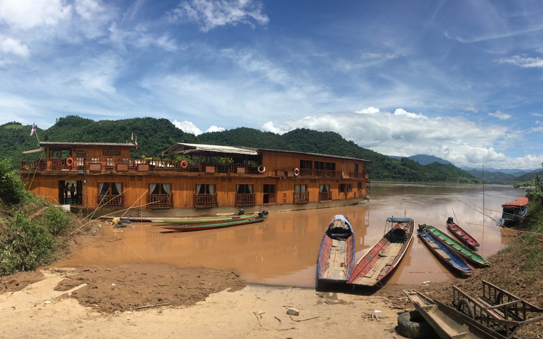 Laos — Ralf unterwegs auf dem Mekong