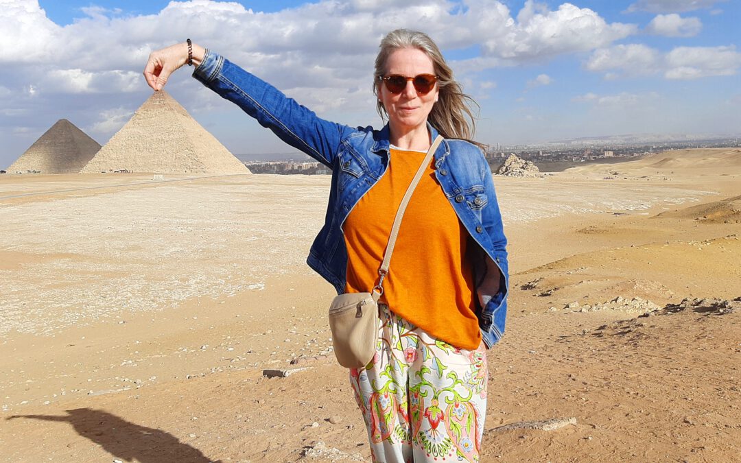 Sandra in Ägypten
