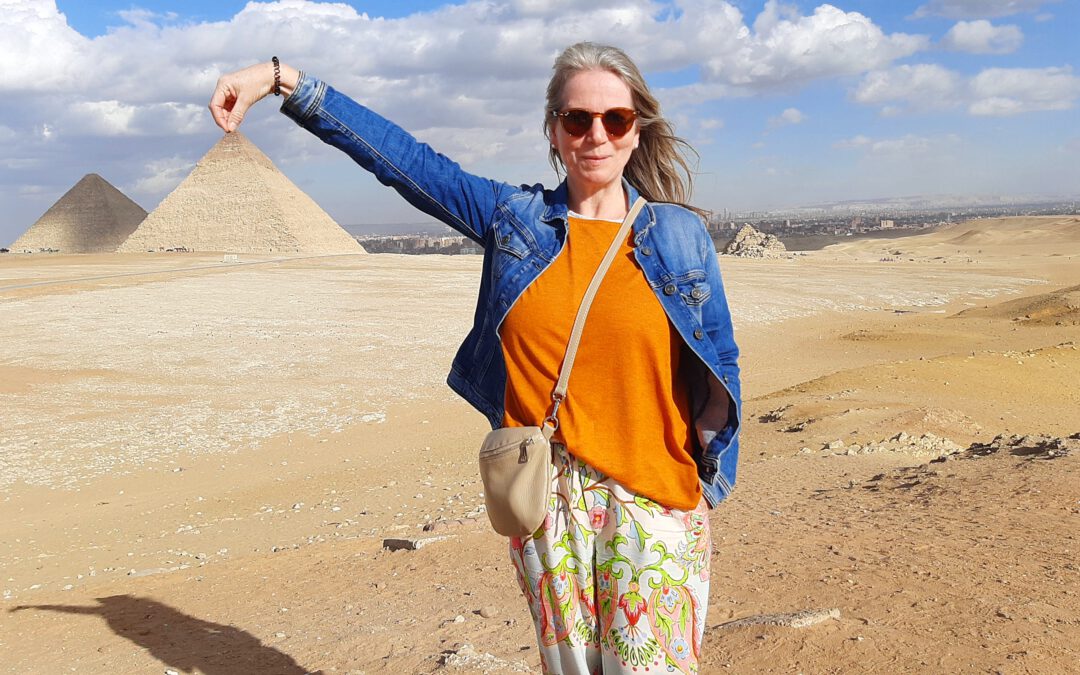 Sandra in Ägypten